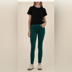 Diana Corduroy Relaxed Fit Skinny, Petite 0P